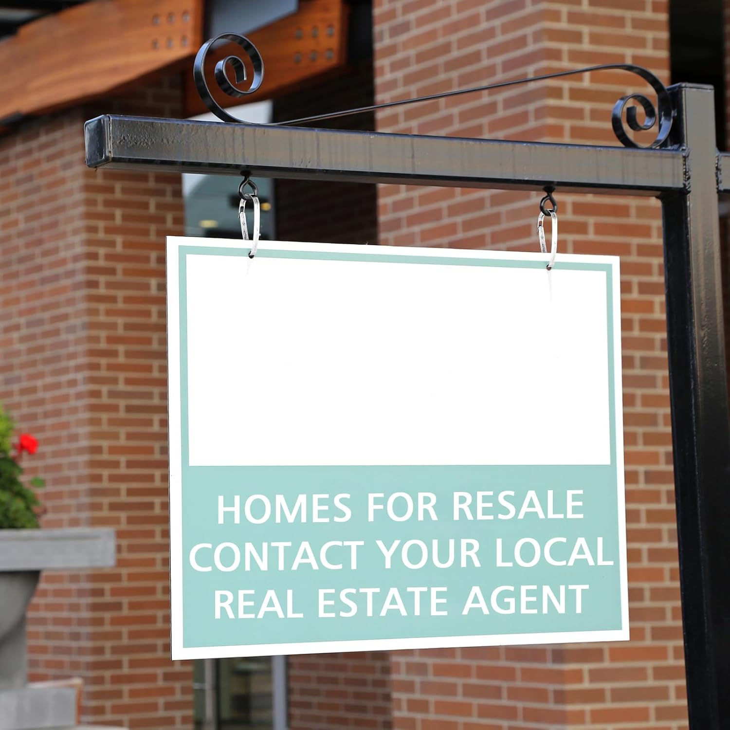 30 Pcs Real Estate Sign Rider Clips Hanging Stainless Steel for Posts Open House Plaque - Image 7
