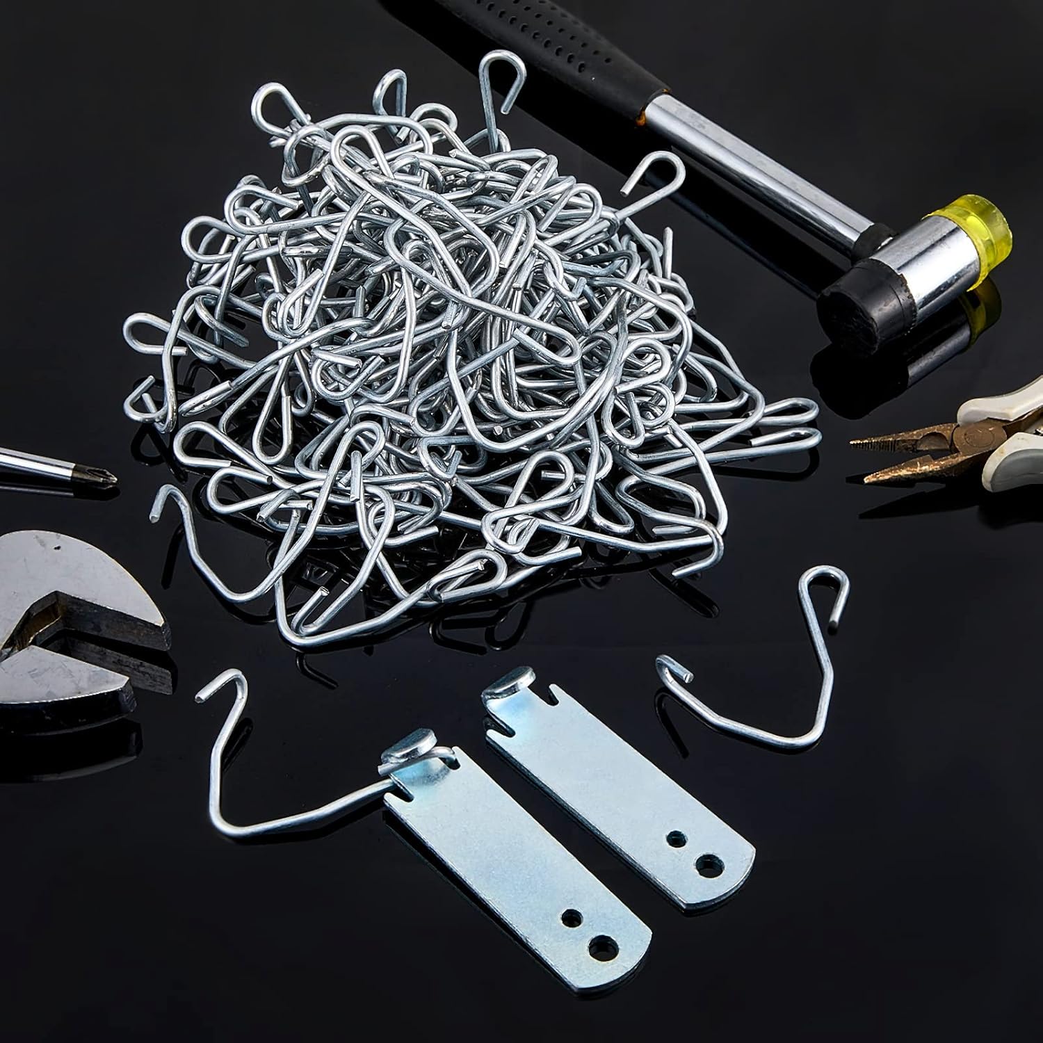 102 Pieces T Post Wire Clips Fence Twister for Galvanized Steel Tensioning Tool Fixing Clip Garden Farm Highway Sport Fences - Image 7
