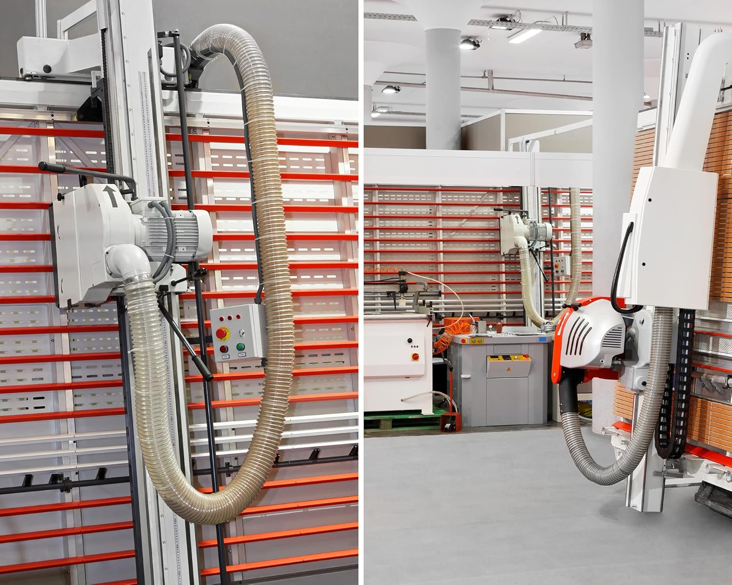 6 Inch, 10 ft Heavy PVC Dust Collection Hose, Flexible Clear Fume Hose with Stainless Steel Wire Coil and Clamp, Puncture Resistant Vacuum Fittings Collector Accessories - Image 7