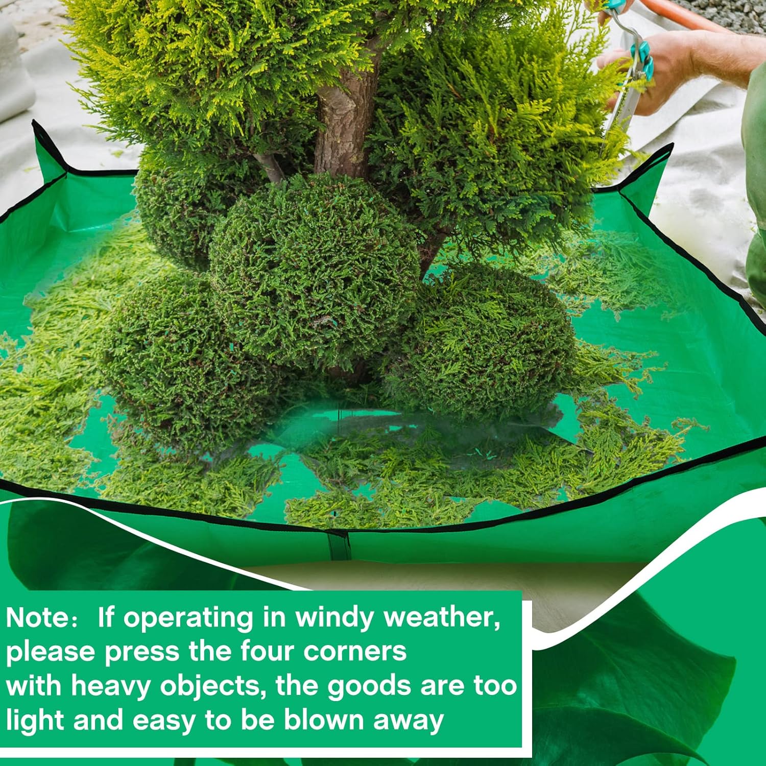 2 Set Landscape Pruning Tarp 78.7