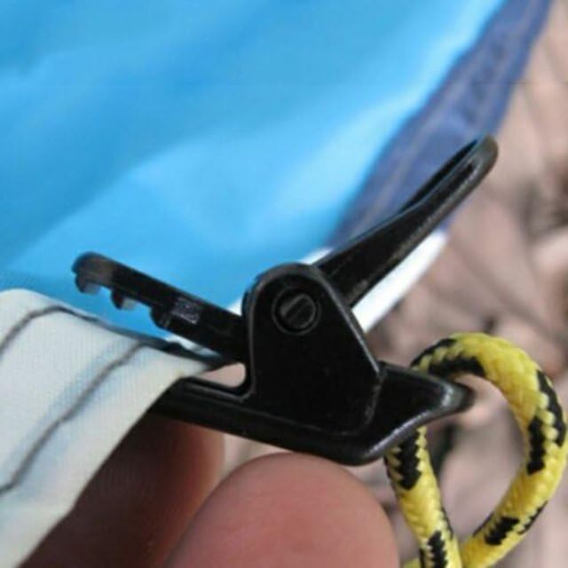 20pcs Small Tarp Clips Duty Lock Grip, Tent Awning Clamp For - Image 2