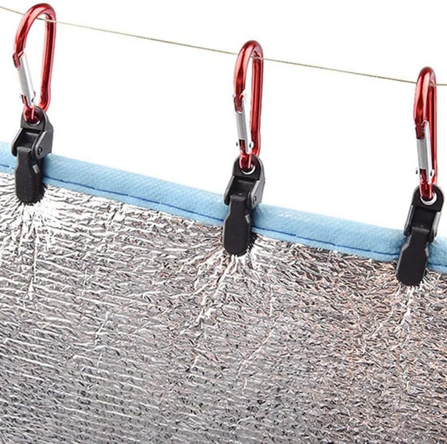 20pcs Small Tarp Clips Duty Lock Grip, Tent Awning Clamp For - Image 6