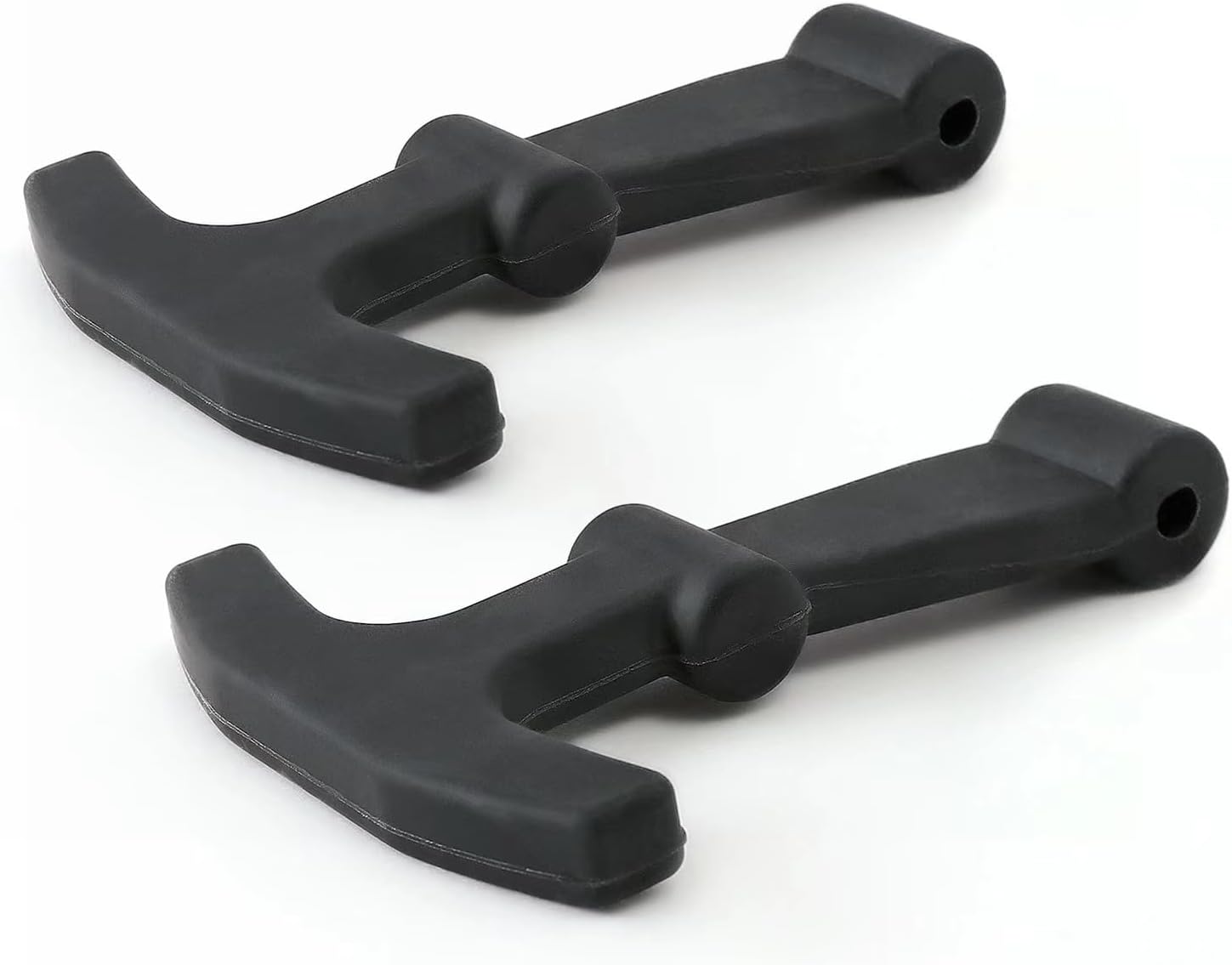 Replacement Lid Latches Compatible with Yeti Tundra & Roadie Cooler and Other Related CoolersDurable Rubber T-Latch Design, 2 Pack,Black - Image 1
