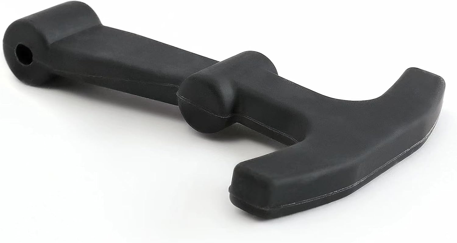 Replacement Lid Latches Compatible with Yeti Tundra & Roadie Cooler and Other Related CoolersDurable Rubber T-Latch Design, 2 Pack,Black - Image 2