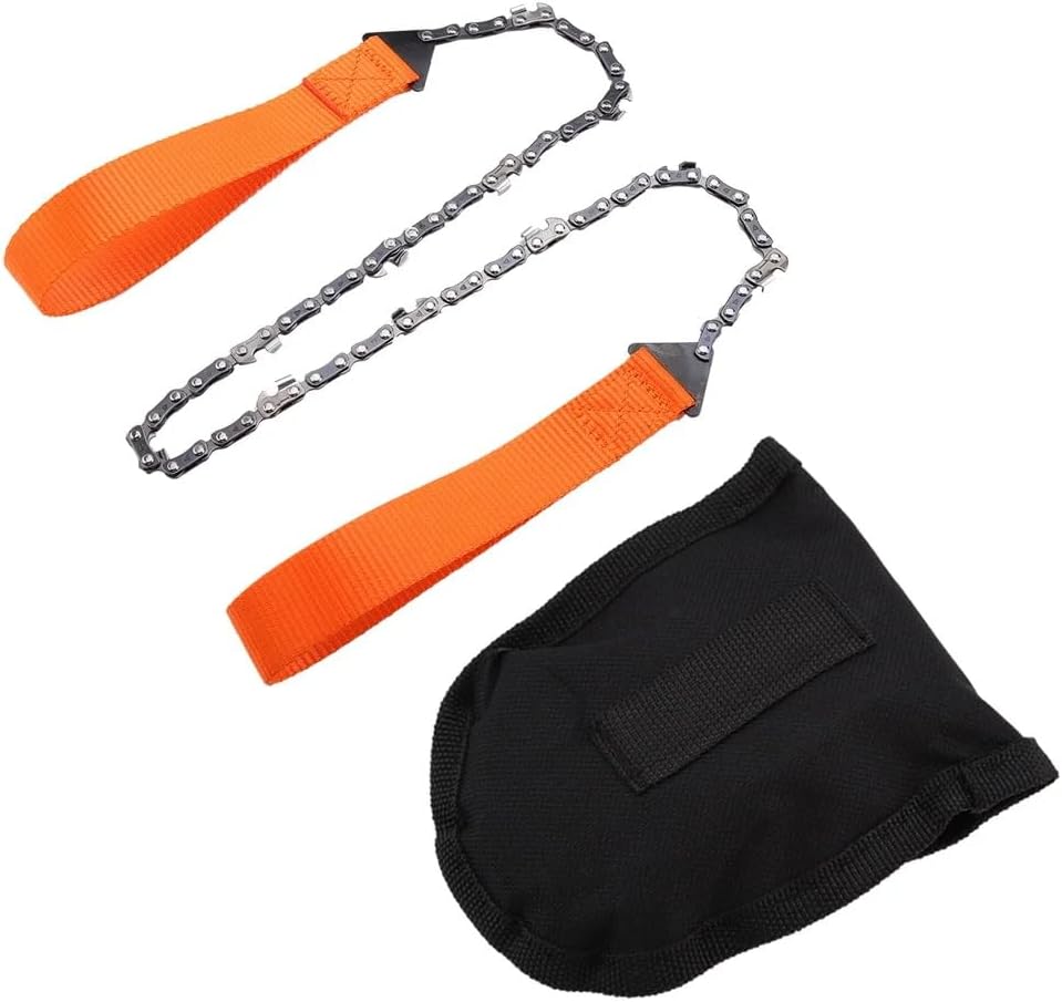 1pc Portable Pocket Chainsaw,High-Performance Steel Rope Chain for Rapid Cutting, Durable Hand Operated Survival Tool, Perfect Outdoor Adventures, Camping, Hiking, Emergency Kits - Image 1