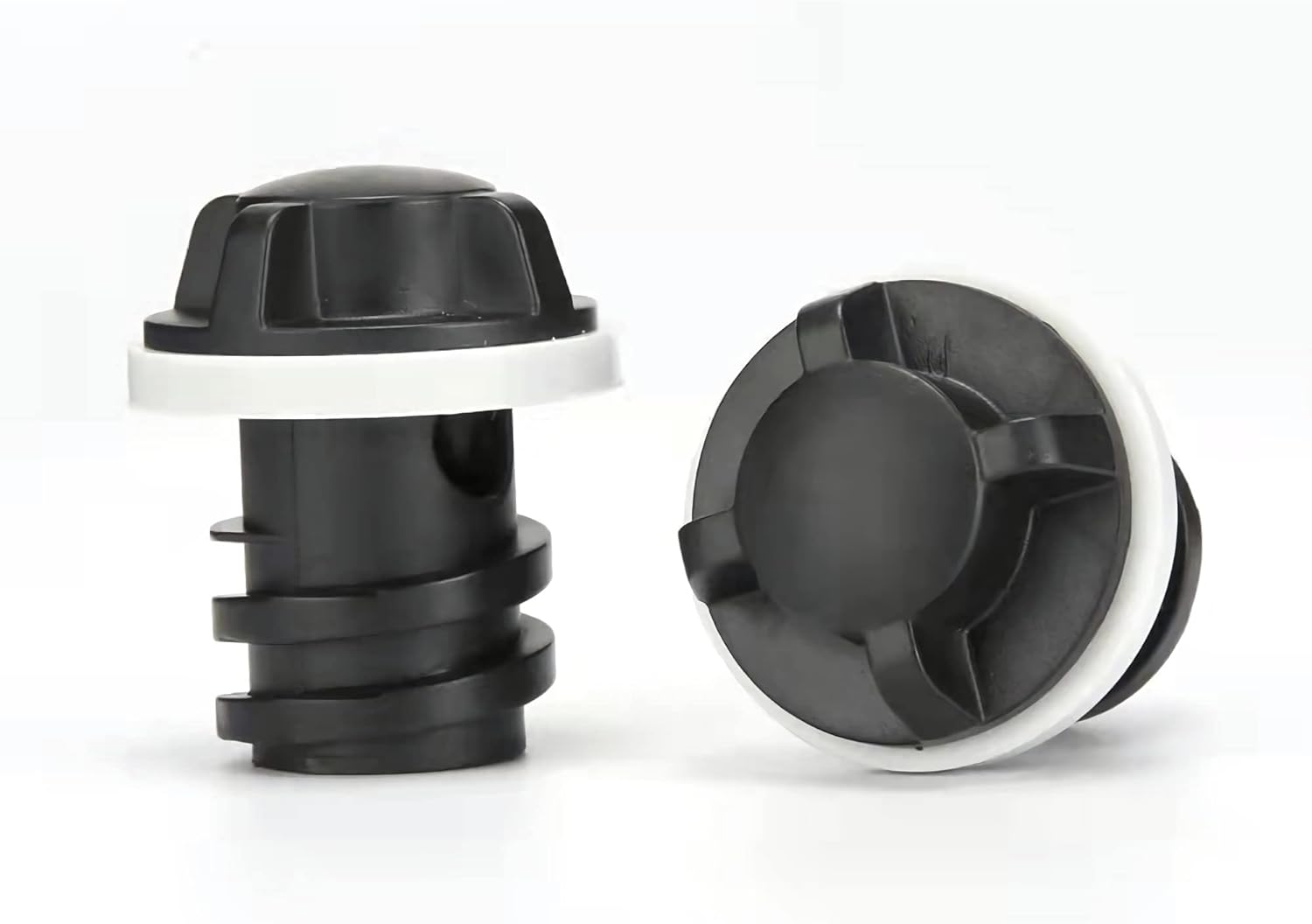 Cooler Drain Plugs Replacement Compatible with YETI Tundra Coolers & Roadie and RTIC Accessories,with Leak Proof Design Plug,2pack, black standard (BWXS-07) - Image 4