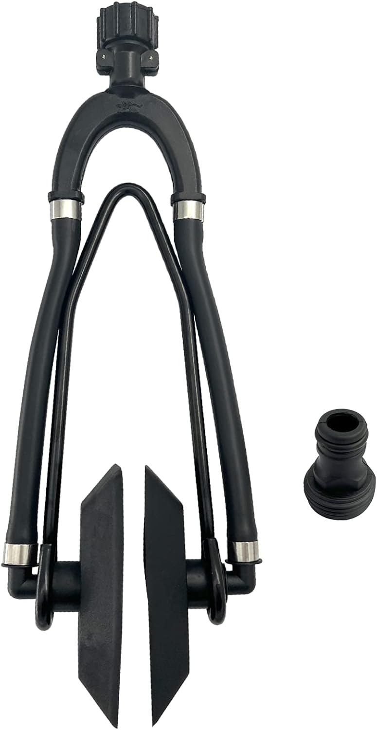 Universal Rectangular Dual Water Feed Outboard Motor Flusher Boat Ear Muff Engine for Marine - Image 4