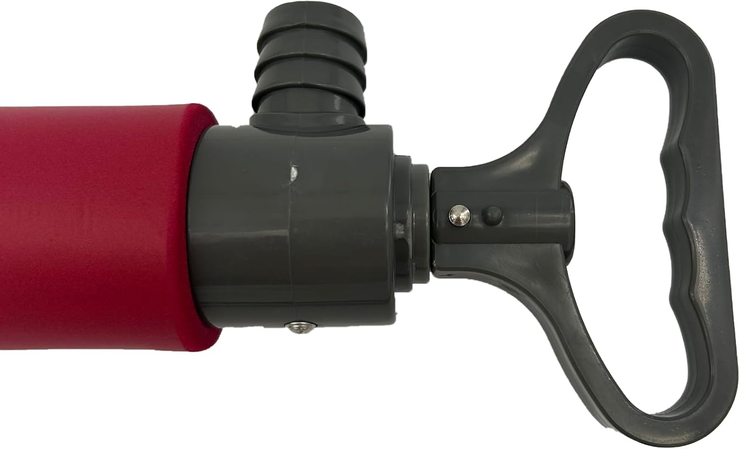 hand Red Bilge Pump for Kayak Canoe and Boat,15.7Inch Manual Portable Hand Water Pumps Sump with Hose - Image 5