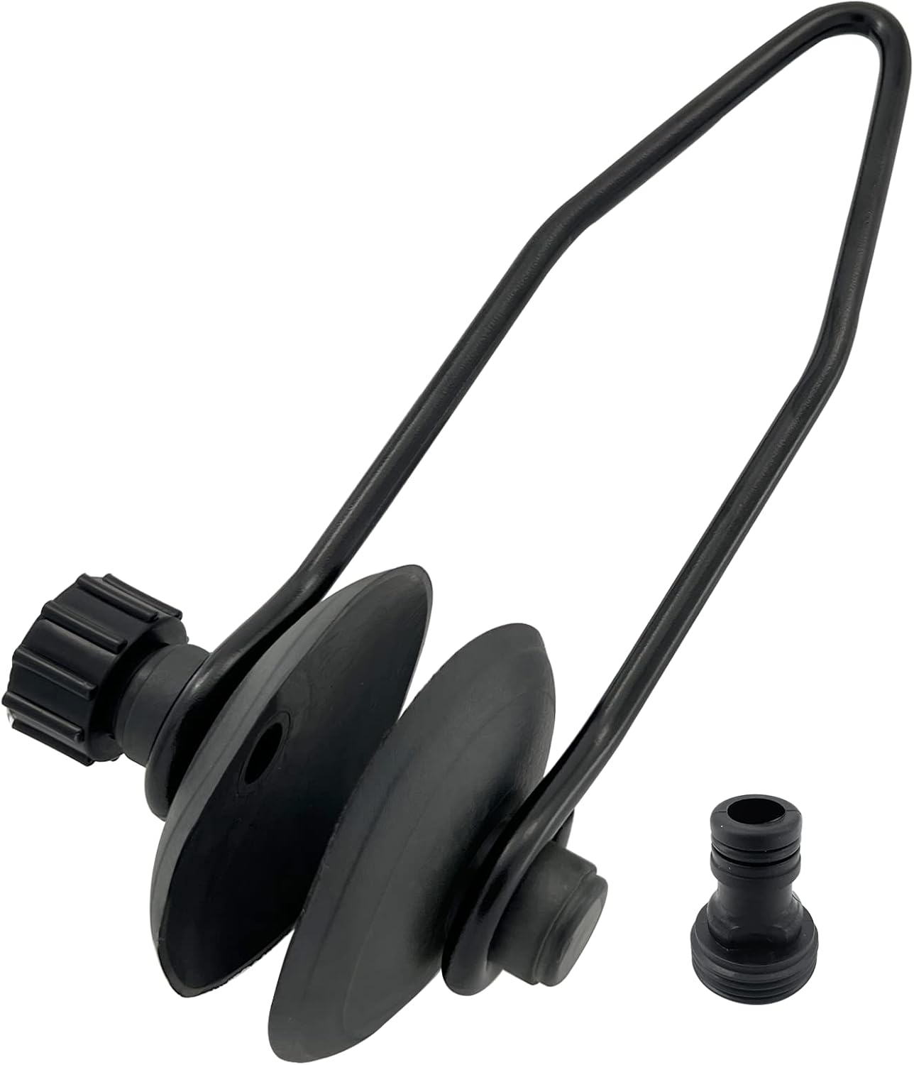 Universal Round Muff Motor Flusher for Boats - Flush Away Sand, Silt and Salt Boat Water Flushing kit Outboard - Image 1