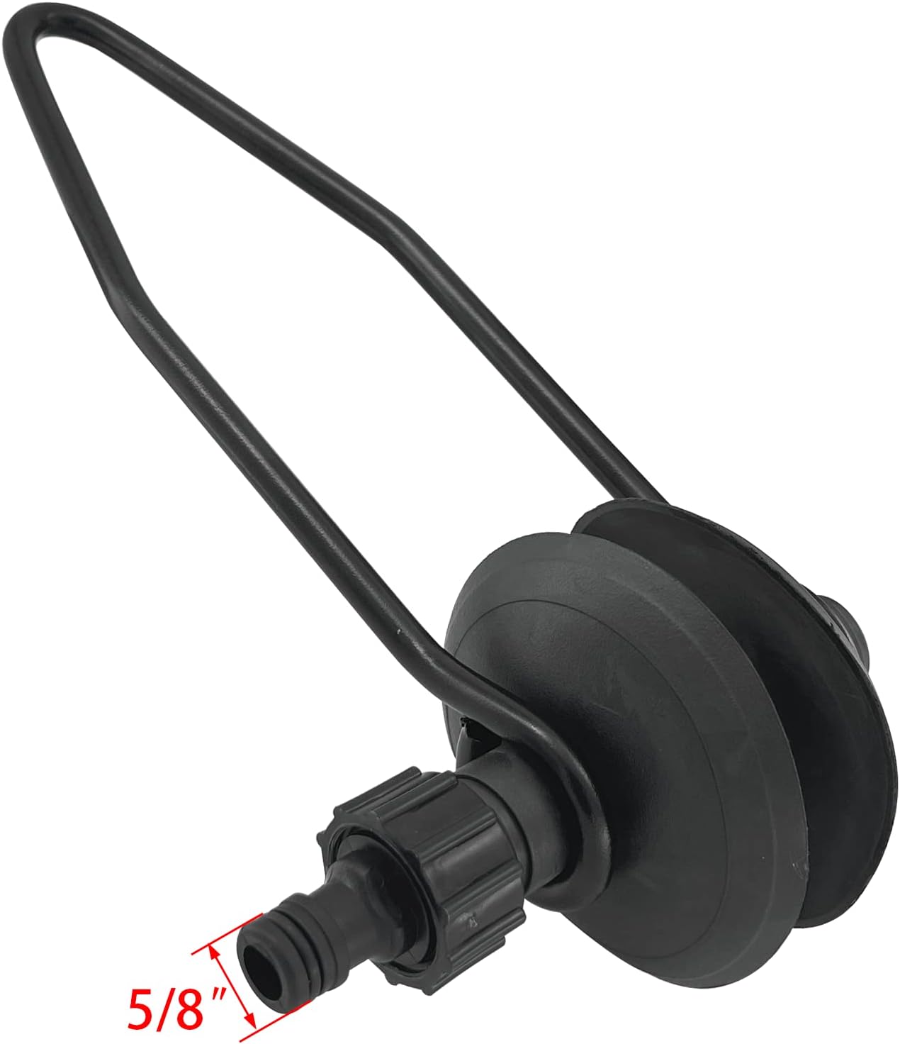 Universal Round Muff Motor Flusher for Boats - Flush Away Sand, Silt and Salt Boat Water Flushing kit Outboard - Image 4