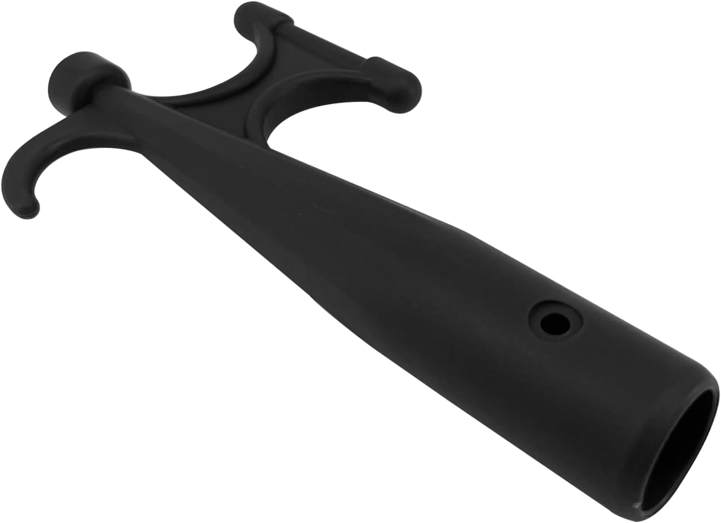 2Pcs Nylon Boat Hook Floating,Hook for Extension Pole,Unbreakable,Durable,Rust-Resistant Replacement Attachment End Mooring Yacht Kayak,Black - Image 5
