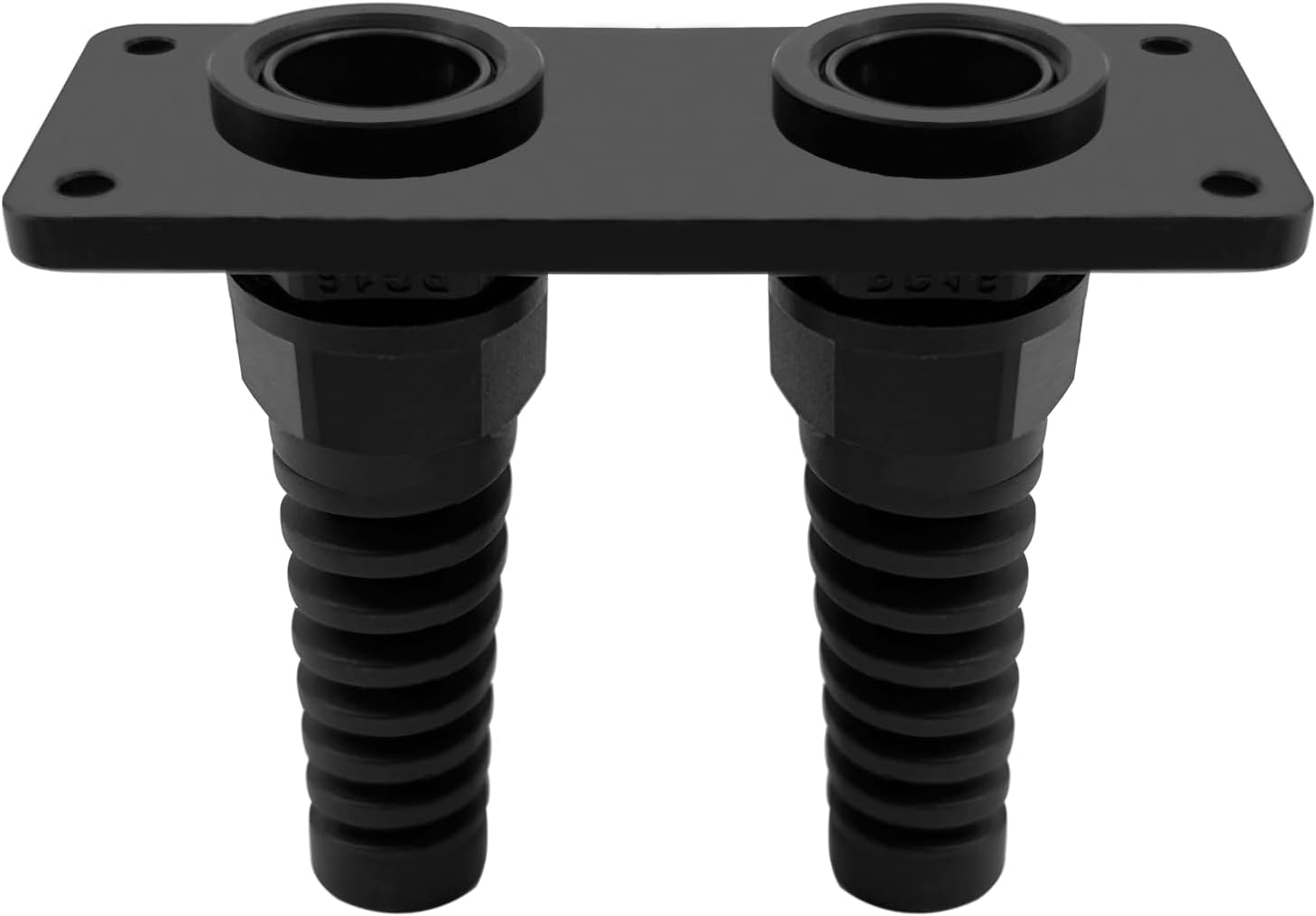 PG16 Cable Gland with Anodized Aluminum Base Antirust Anti-corrosive Waterproof IP68 Nylon Joint Adjustable Locknut for 8-14mm Wire Thread Integrated Two - Image 1
