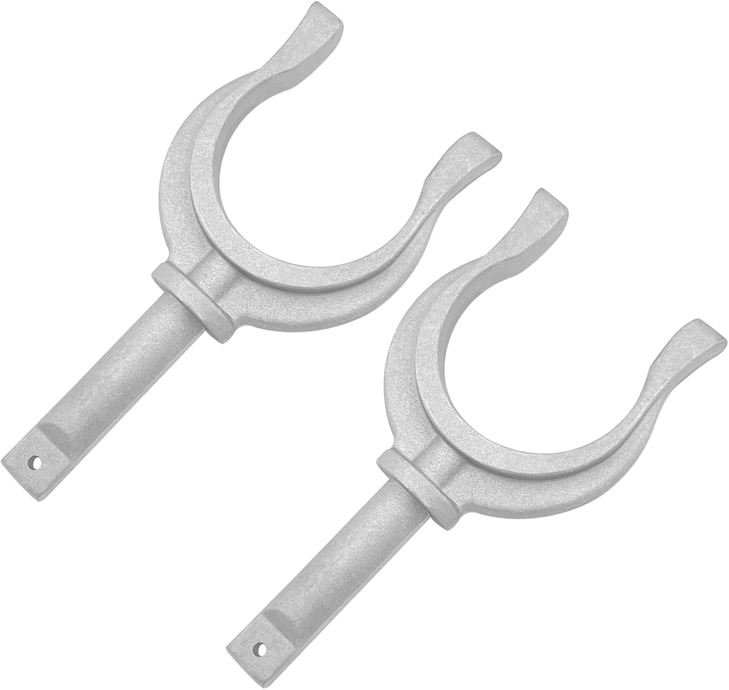 2 Pieces Aluminum Oar Lock Oarlock Rowlock Premium Marine Row Boat Dinghy Water Raft Kayak Canoe Side Mount - Image 1