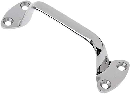 Marine Large Cleat Door Grab Handle Handrail Pull Replacement 316 Stainless Steel 150mm for Boat Yacth - Image 1