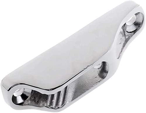 2pcs Boat Rope Clam Cleat 18 x 82mm Stainless Steel for 3 to 5mm Line fit Kayak - Image 5