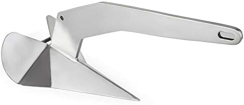 Stainless Steel Delta/Wing Style Boat Anchor Heavy Duty Triangular 11lb / 13lb 16lb /17.5lb 22lb 33lb 35lb Wing Triangle  13 lb/6 kg - Image 1