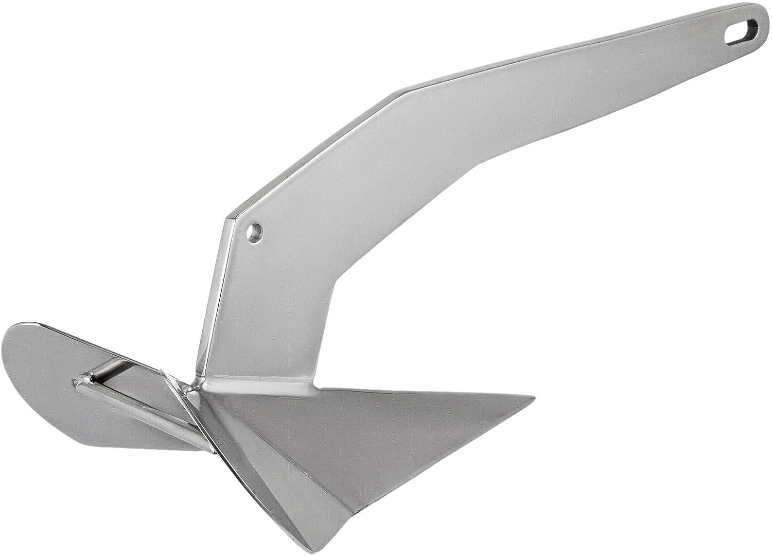 Stainless Steel Delta/Wing Style Boat Anchor Heavy Duty Triangular 11lb / 13lb 16lb /17.5lb 22lb 33lb 35lb Wing Triangle  13 lb/6 kg - Image 2