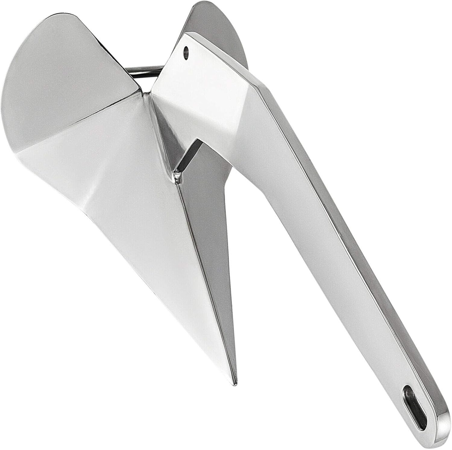 Stainless Steel Delta/Wing Style Boat Anchor Heavy Duty Triangular 11lb / 13lb 16lb /17.5lb 22lb 33lb 35lb Wing Triangle  13 lb/6 kg - Image 3