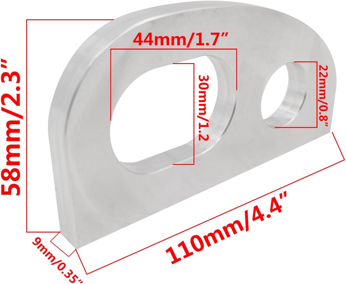 Aluminum Bow Eye，Buckle Rope Hole Marine Boat Eye Tie Off Docking Anchoring Fishing Duck Rowboat Jon Hardware Fittings - Image 2