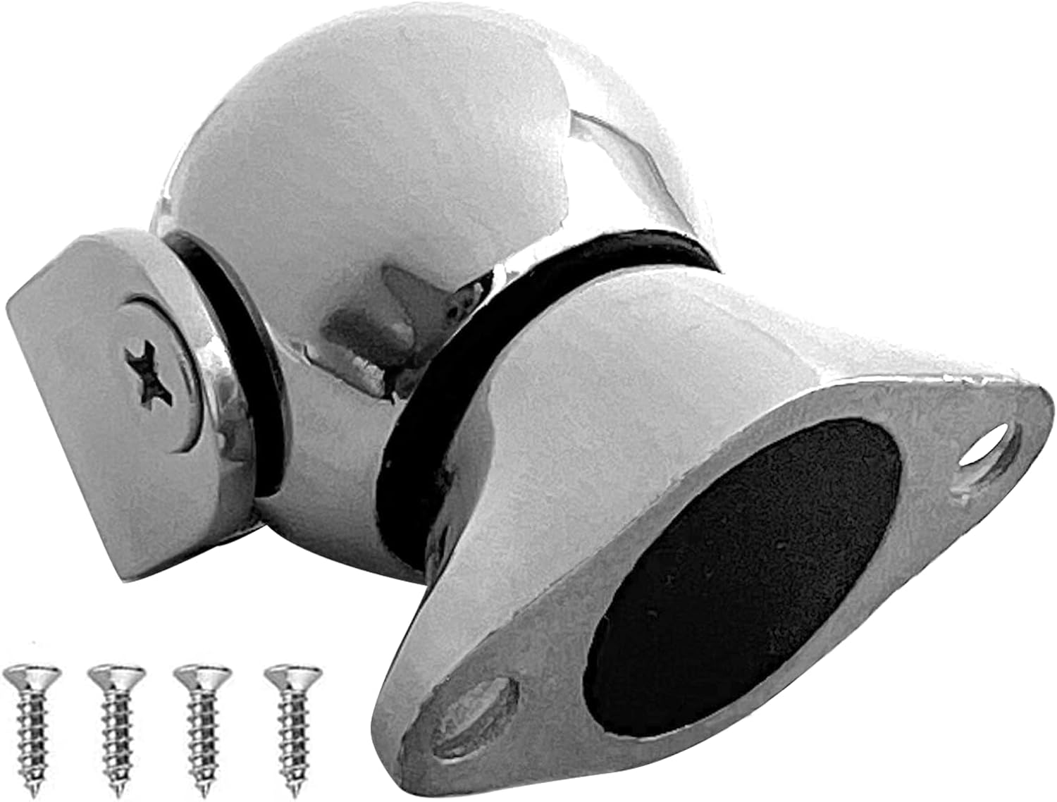 Door Stopper 316 Stainless Steel Magnet Holder Catch Installation for Yacht Boat Motorhome - Image 1