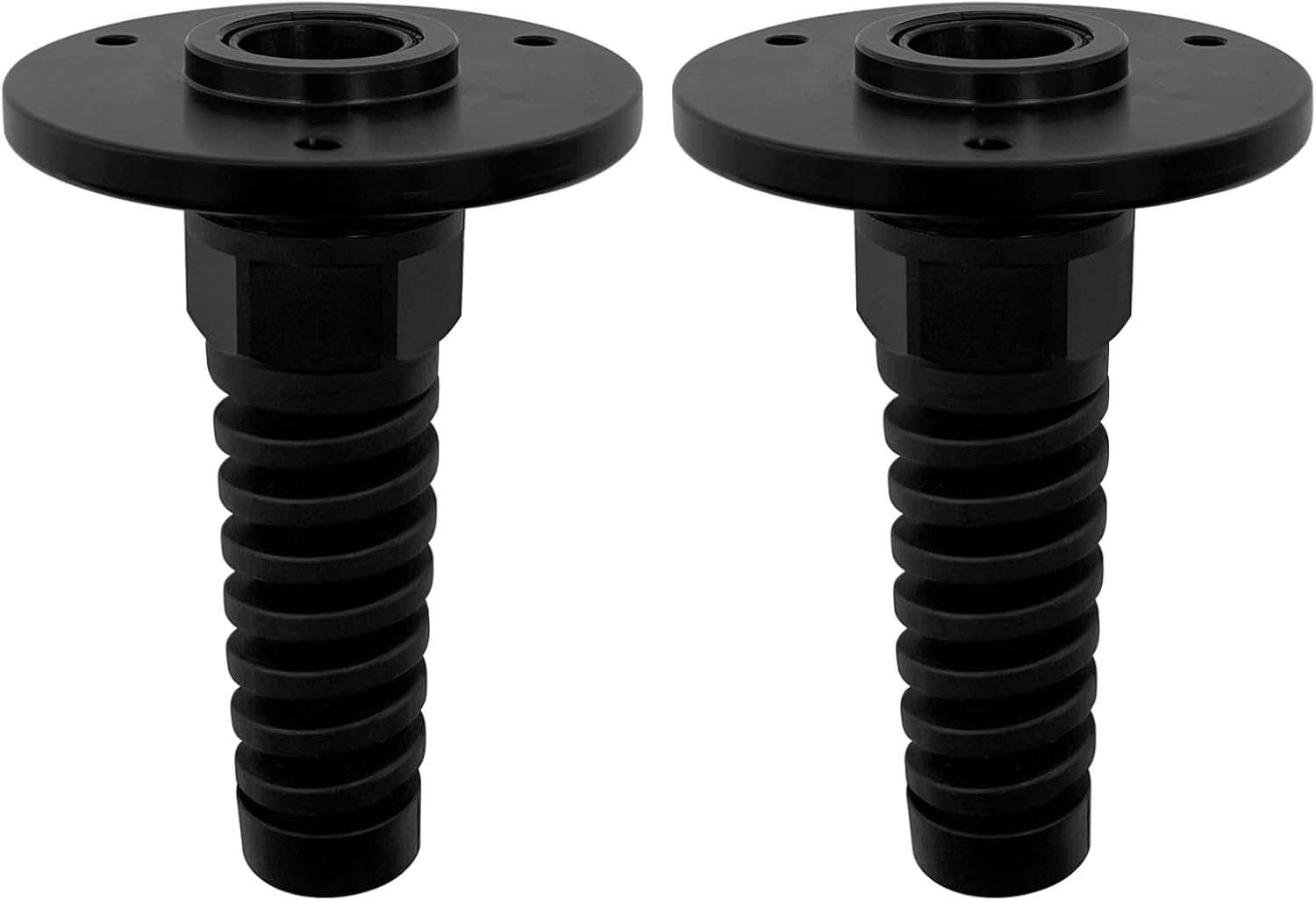 2Pcs PG16 Cable Gland with Anodized Aluminum Base Antirust Anti-corrosive Waterproof IP68 Nylon Joint Adjustable Locknut for 10-14mm Wire Thread - Image 1