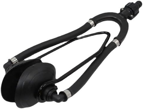 Universal Round Dual Water Feed Outboard Motor Flusher Boat Ear Muff Engine for Marine - Image 1