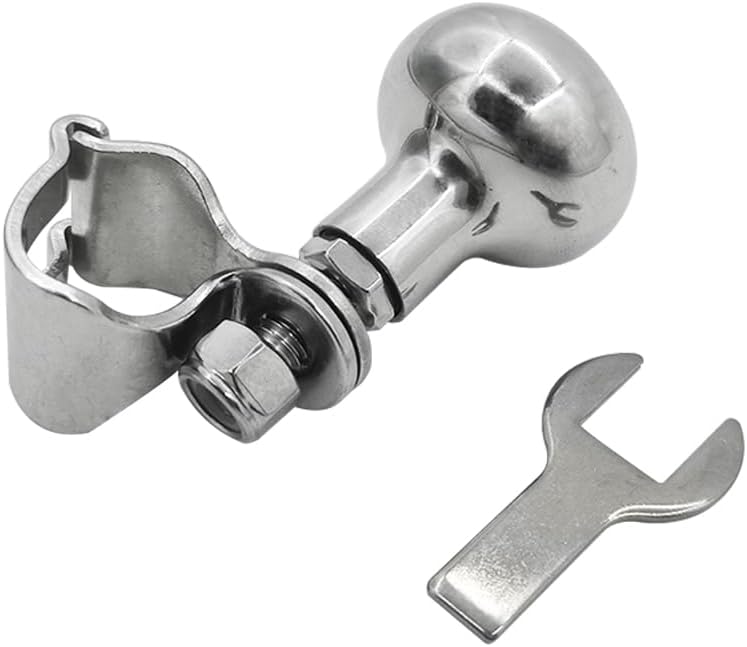 316 Stainless Steel Boat Steering Wheel Knob, Maneuvering Knob Dia. from 5/8'' to 1'' - Image 1