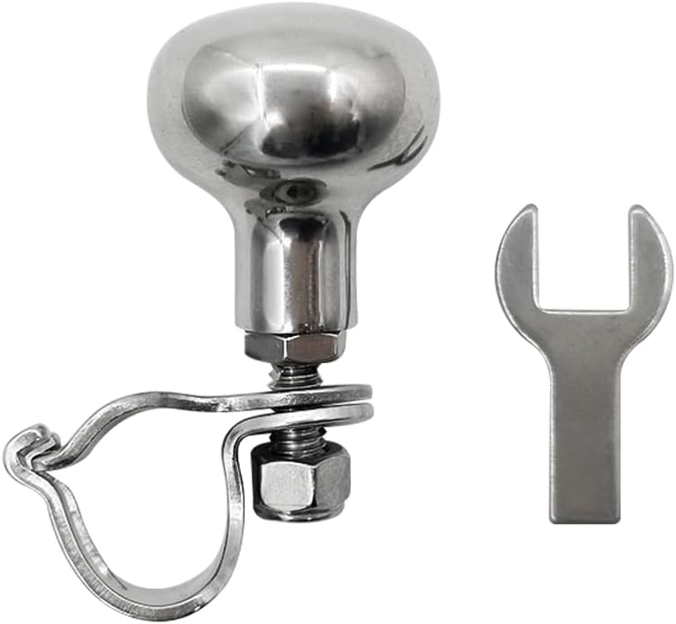 316 Stainless Steel Boat Steering Wheel Knob, Maneuvering Knob Dia. from 5/8'' to 1'' - Image 4