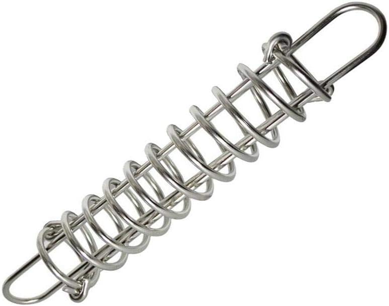 Stainless Steel Boat Mooring Spring Shock Absorber Ruck Damper snubbers 6mm x 320mm - Image 4