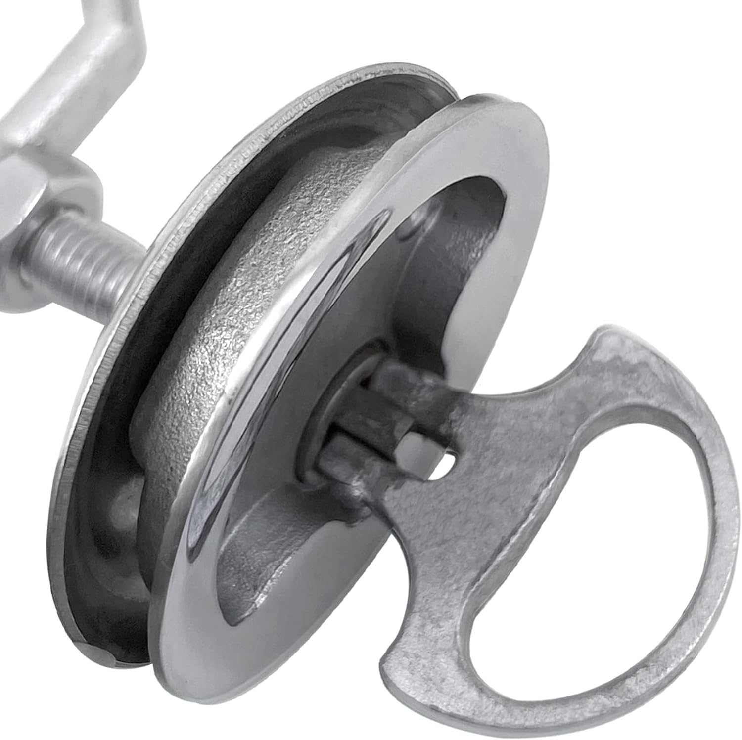 Boat Cam Latch Flush Pull Hatch Lift Stainless Steel with Back Plate Fasteners Screws - Image 6