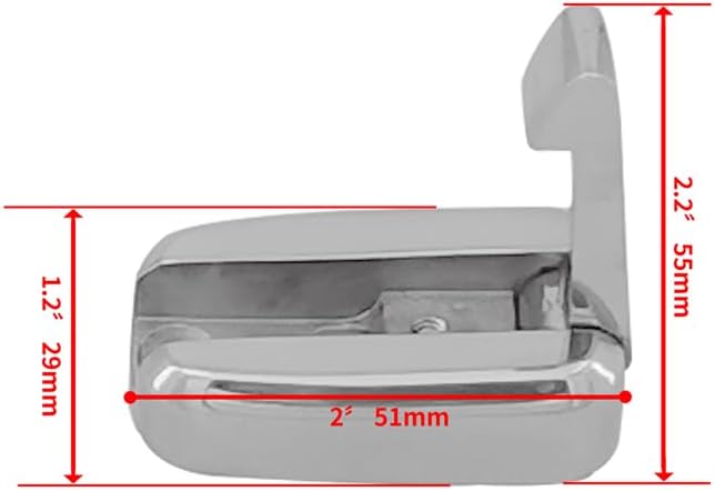 316 Stainless Steel Spring Folding Marine Grade Hook, 1 PCS, Silver, Contemporary Style, 35 Pounds Weight Capacity, Wall Mount, Coat Hook - Image 2
