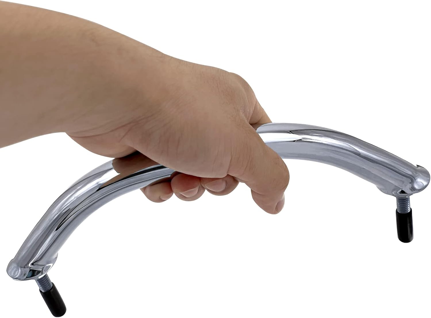 8'' Boat Polished Grab Handle Round Tube Bar Handrail 316 Stainless Steel for Marine Yacht RV - Image 5