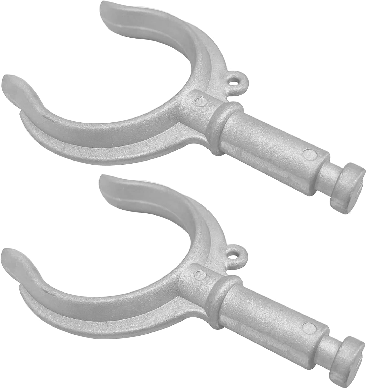 2 pcs Aluminum Oar Lock Oarlock Rowlock Premium Marine Row Boat Dinghy Water Raft Kayak Canoe Side Mount - Image 4