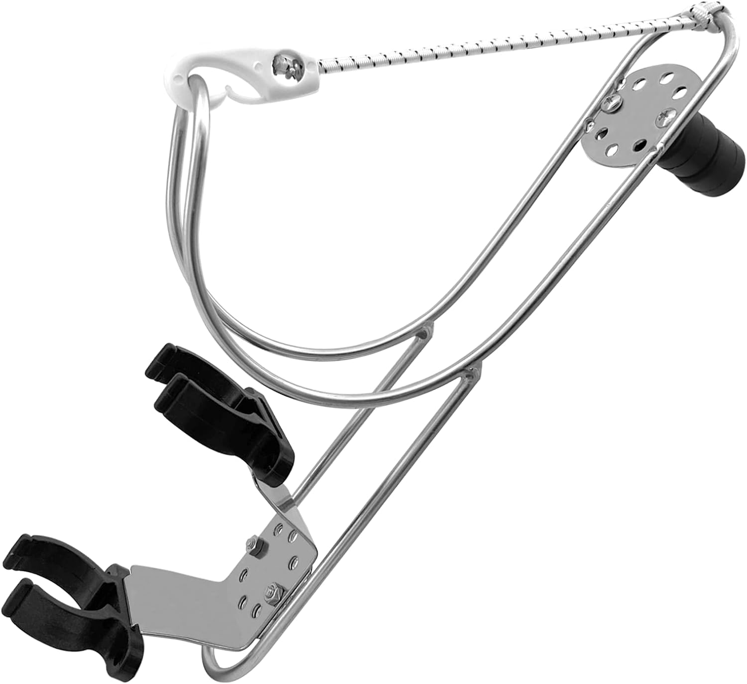 Horseshoe Lifebuoy Bracket Marine Life Buoy Ring Holder Stainless Steel Polished Boat Hardware - Image 1