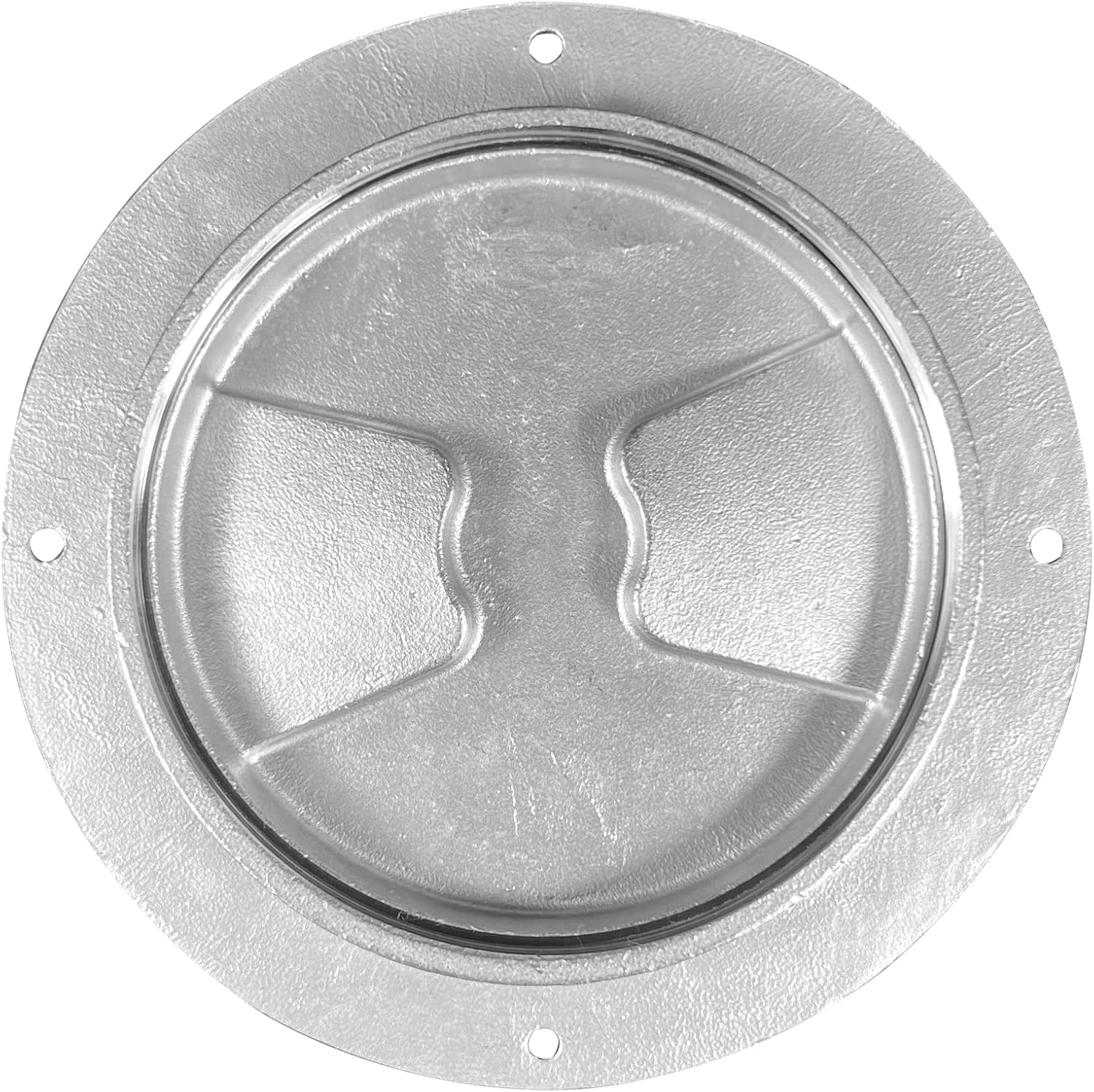 4 inch Hatch 316 Stainless Steel Round Non Slip Inspection Deck Plate with Detachable Cover for Marine Boat Yacht - Image 6