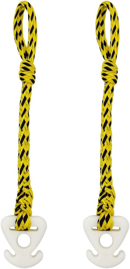 2PCS Boat Tube Towable Rope Quick Connector, Tow for Tubing Connector,Skiing, Wake Boarding with Seadoo, Jet ski, Waverunner - Image 1