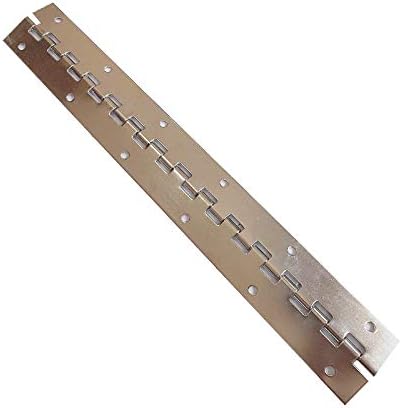 Marine Grade Stainless Steel 14 X 2 INCH Boat Piano Hinge Continuous with Hole, Polished Finish Home Furniture Hardware Door - Image 2
