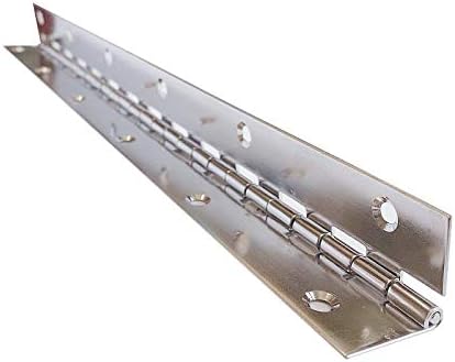 Marine Grade Stainless Steel 14 X 2 INCH Boat Piano Hinge Continuous with Hole, Polished Finish Home Furniture Hardware Door - Image 3