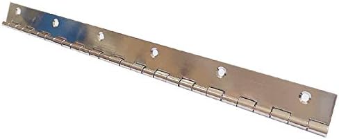 Marine Grade Stainless Steel 14 X 2 INCH Boat Piano Hinge Continuous with Hole, Polished Finish Home Furniture Hardware Door - Image 6