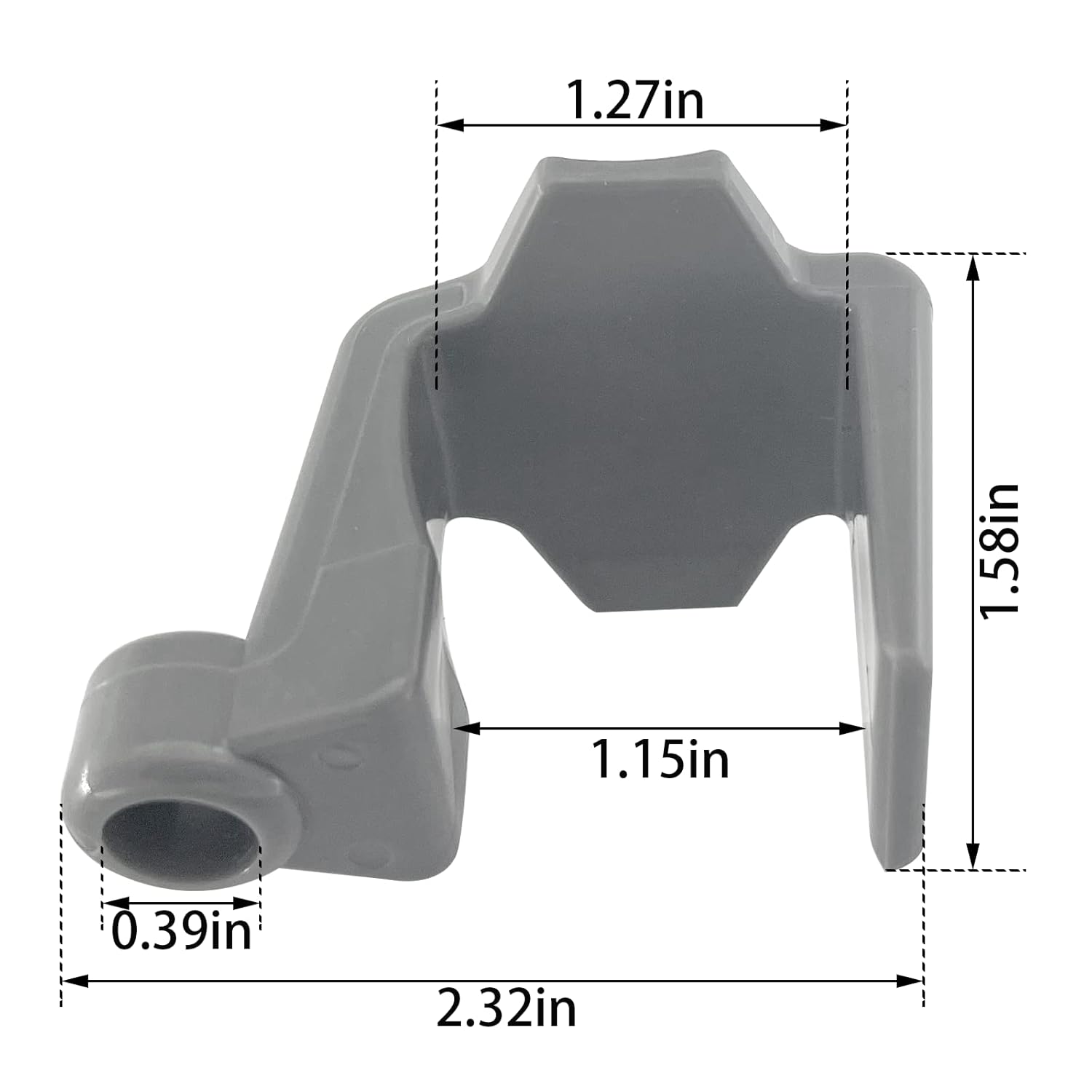 4 Pcs Square Rail Fender Bumpers Hanger/Adjuster/Clip Docking for Bumper, Pontoon Boat Clips - Image 3