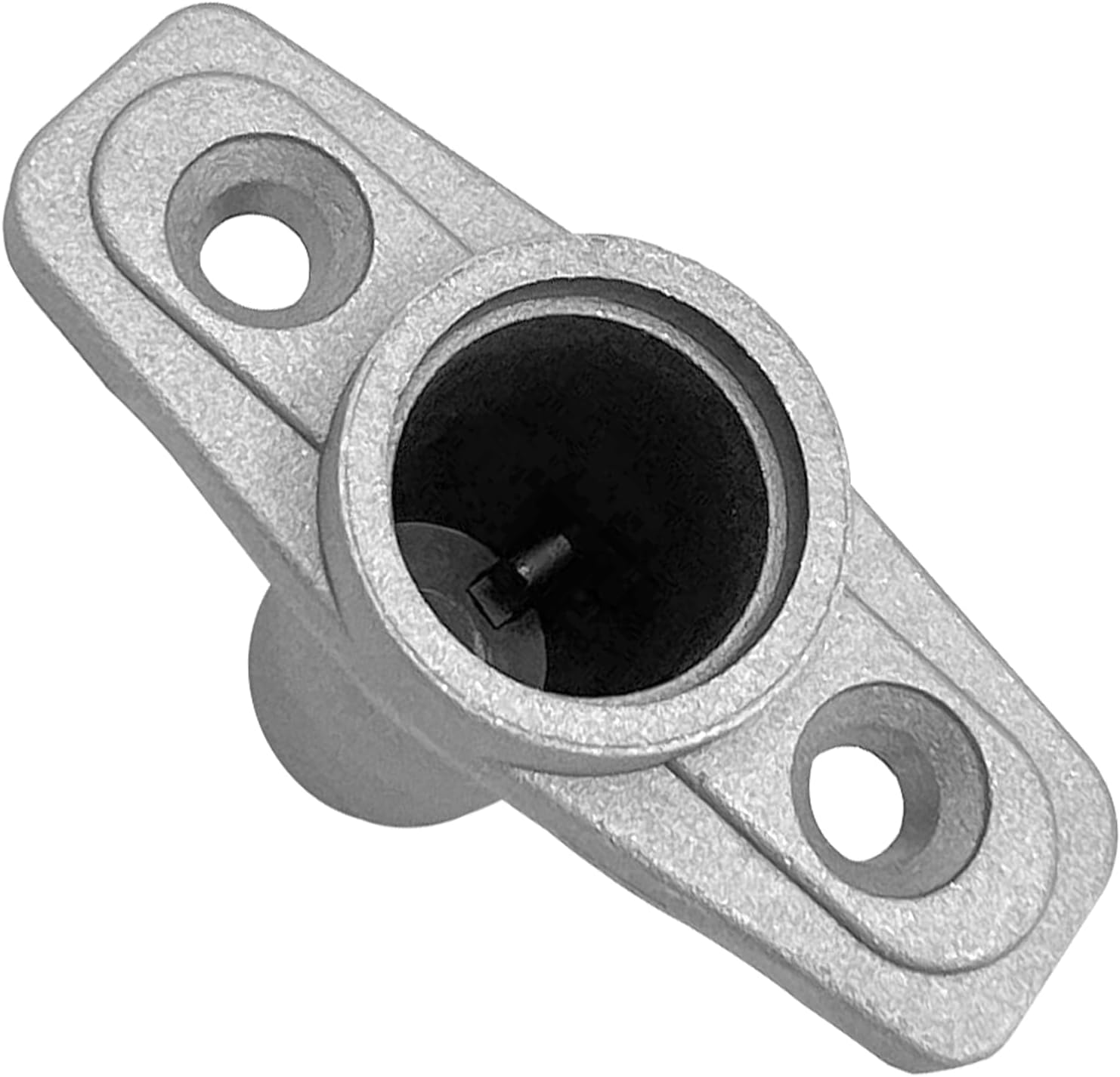 2Pcs Top Mount Aluminum Oar Lock Socket Holder T-Shaped Closed Bottom Boat Hardware Replacement for Boat/Yacht Parts - Image 5