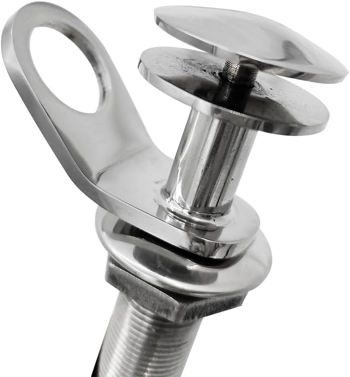 316 Stainless Steel Quick Release Bumper Boat Fender Holder Mount Cleat Hook Accessories - Image 3