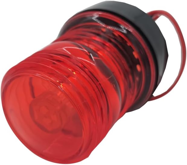 Boat Yacht Navigation Anchor Lights All Round 360° Red 12V LED Daylight Waterproof Signal - Image 4