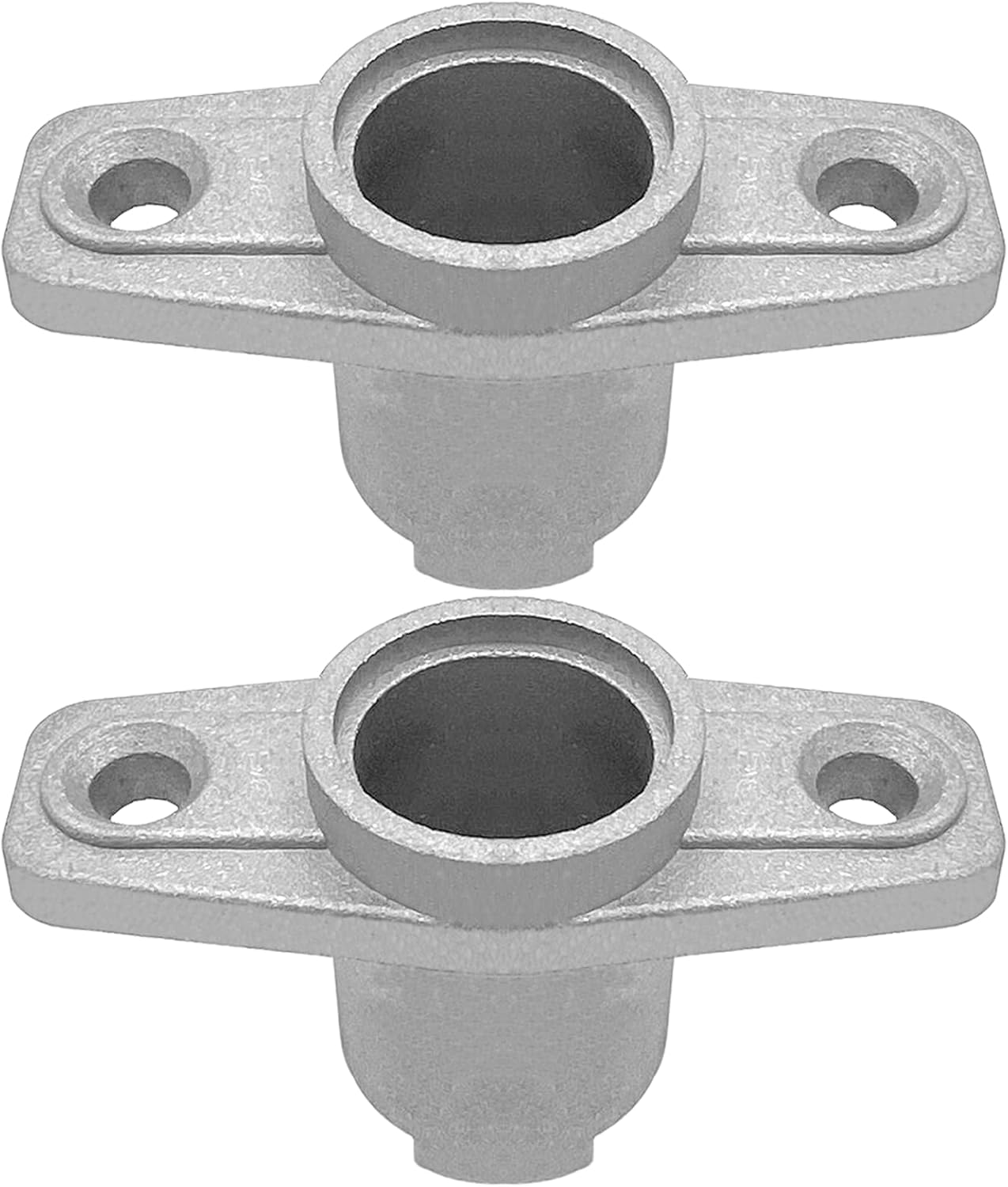 Top Mount Aluminum Oar Lock Socket Holder 90Degrees T-Shaped Boat Hardware Replacement for Marine Yacht Boat/Yacht Parts 2Pcs - Image 1