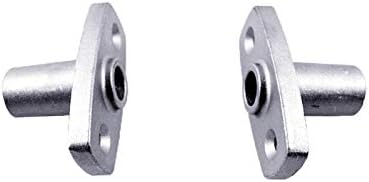 Oar Lock Socket Aluminum Top Mount Oarlock/Rowlock Sockets Flush Fishing Rowboat Marine 2PCS - Image 2