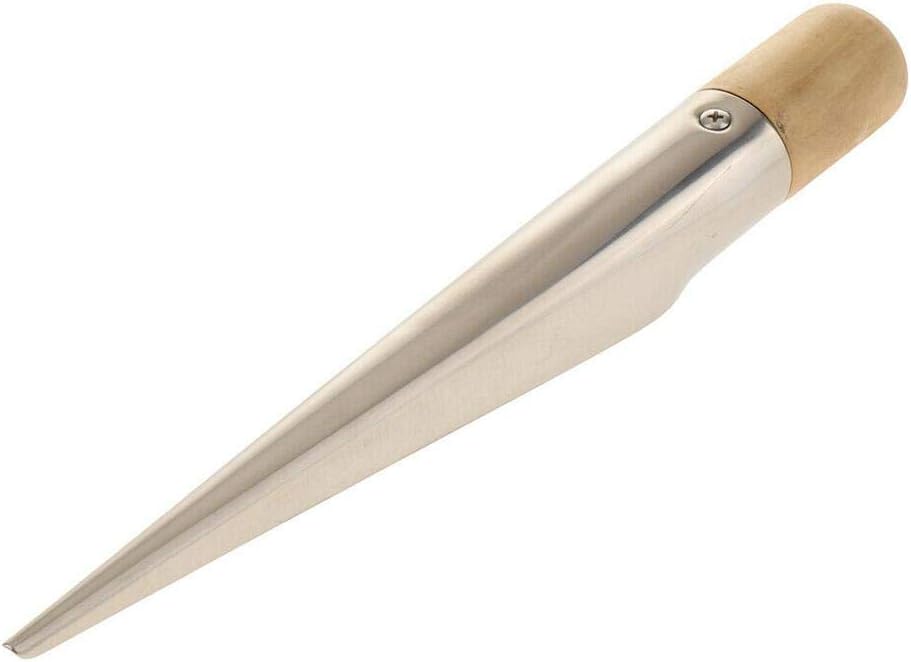 Rope Splicing Spike FID Stainless Steel with Wood Handle  Small (170mm) - Image 3