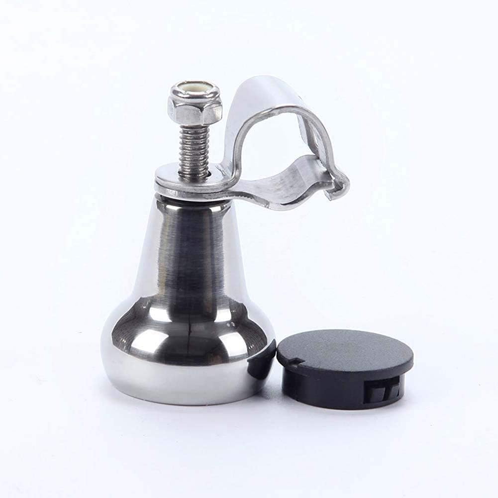 316 Stainless Steel Boat Steering Wheel Knob, Maneuvering Knob with Black Nylon Cover - Image 3