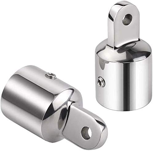 Mirror Polished Marine Bimini Top Cap Tube 1
