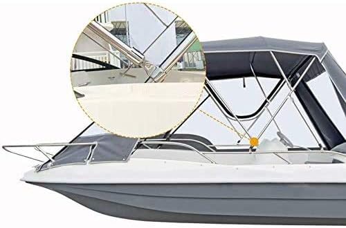 Mirror Polished Marine Bimini Top Cap Tube 1
