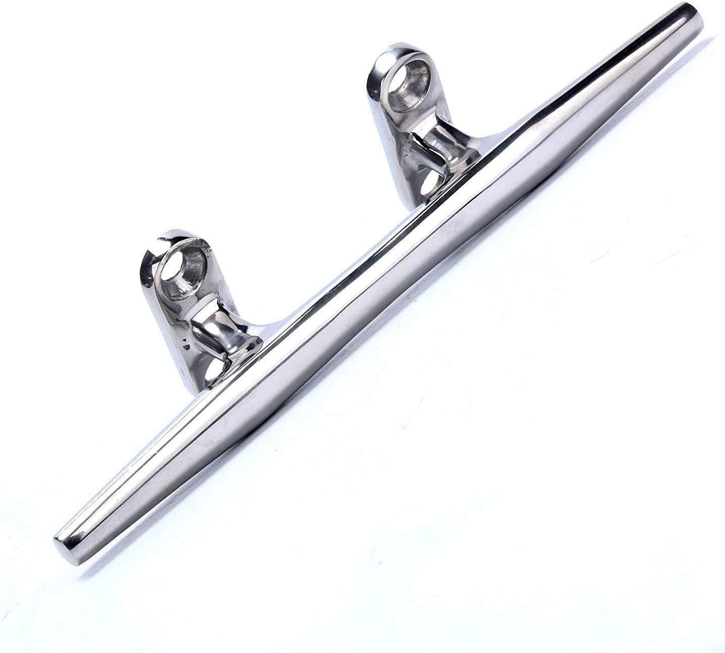 Heavy 316 Stainless Steel Dock Cleat Boat Open Base 5 inch (2PCS) - Image 4